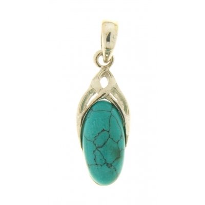 Turquoise Symbol pendant model P9-020