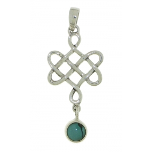 Turquoise Symbol pendant model P9-024