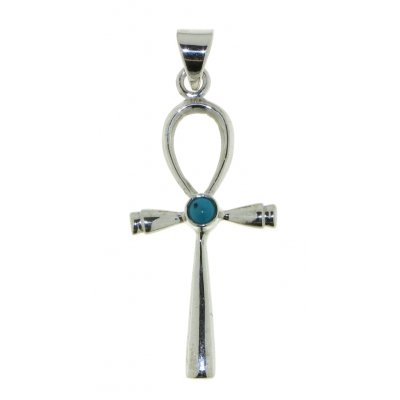 Turquoise Symbol pendant model P9-040