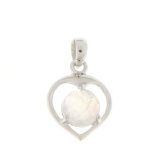 Rainbow Moonstone Symbol pendant model P9-078
