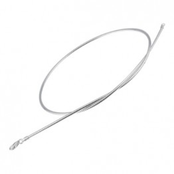 Thickness 2,2 mm Silver omega chain model N1-005