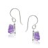 Amethyst Hanging Earring model E6-046