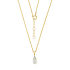 Ethiopische Opaal met diamant Hanger model N009659