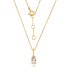 Morganiet met diamant Hanger model N009659