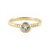 Aquamarijn Ring model R010286