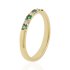 Emerald with diamond Ring model R015061