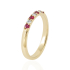 Ruby with diamond Ring model R015061