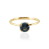Blauwe Topaas london Ring model R015064