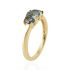 Blue Topaz london Ring model R05689