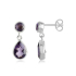 Amethyst Studs model S5-004