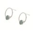 Chalcedoon aqua Oorsteker model S5-009